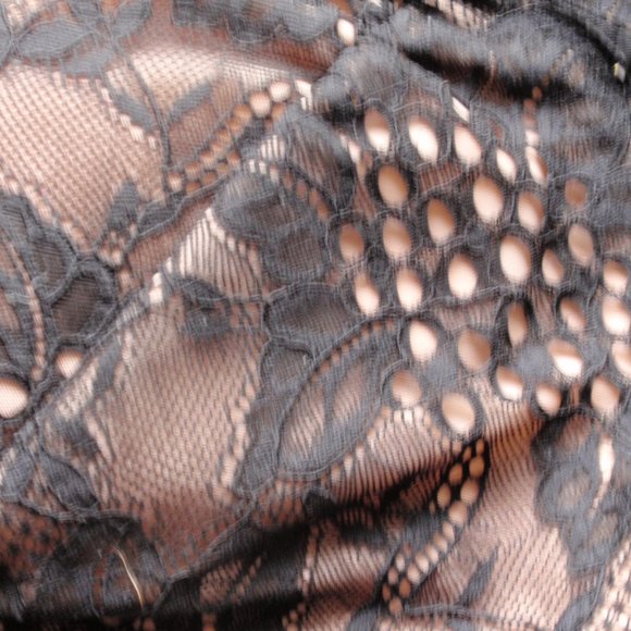 Gorgeous Corset Lingerie Nude & Black Lace - NWT - Picture 8 of 16